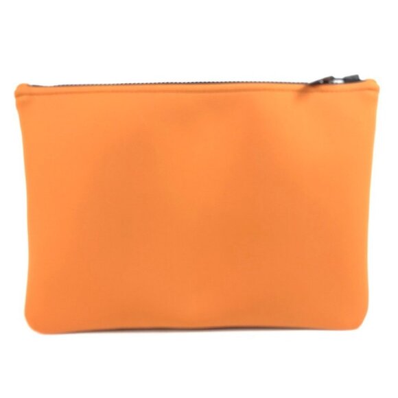 HERMES Neovan MM Clutch Bag Multi Pouch Makeup Pouch Pouch polyamide Orange - Picture 2 of 14
